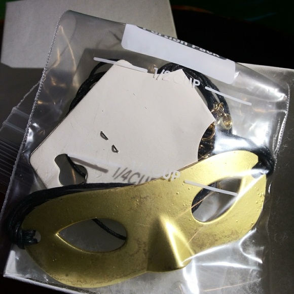 Fat Tuesday New Orleans Mask Necklace - Picture 3 of 3